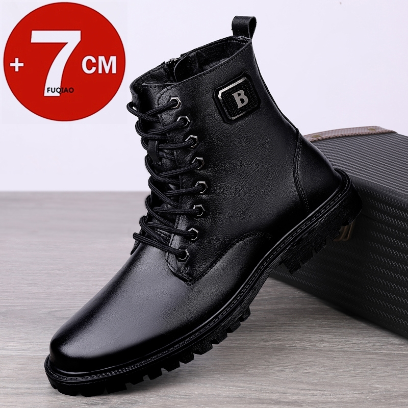 Męskie buty na koturnie ze skó – Men'S Shoes With Height Increase recenzja i cena