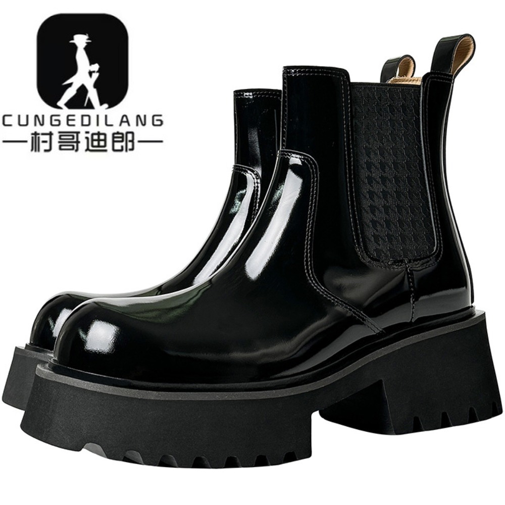 Męskie buty Chelsea na zimę, b – Men'S Shoes With Height Increase recenzja i cena